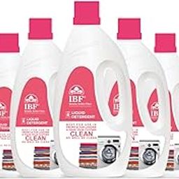IBF IIentine Beltin Filtec Premium detergent liquid 10L Fresh Liquid Detergent Suitable for Top-Load and Front Load detergent liquid for washing Machine (Pink) Pack Of 10-8