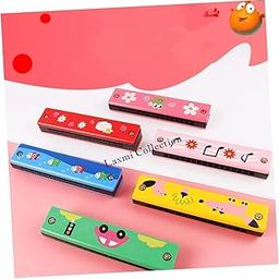 Laxmi Collection 1 Pc Harmonica Party Favors-Harmonicas of 16 Holes for Students Motivational Toy/ Cartoon Mouth Organ Return Gifts for Kids Toddler, Kids, Adult Beginners Musical Instrument (1 Pc)-3
