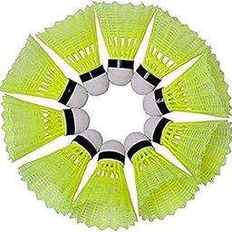 Premium 350 Plastic Badminton Shuttlecock | Green Color | Pack of 6 | Steller Premium 350 Nylon Badminton Shuttlecock | Green Color | (Pack of 10)-image-91