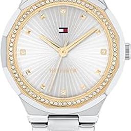 tommy hilfiger Quartz Silver Dial Stainless Steel Strap Watch for Women-picture-44