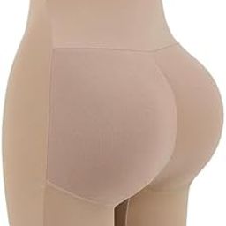 Sponge Padded Butt Lifter Fake Ass Push Up Panties Dip Enhancer Buttocks Lingerie (Beige-M) | Pack of 1pc-image-53