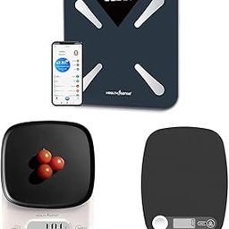 HealthSense Bluetooth BMI Weight Machine for Body Weight- BS191 & HealthSense Weight Machine for Kitchen & HealthSense Weight Machine for Kitchen– Chef-Mate KS 40-image-5