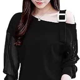 london belly Women's One Side Off Shoulder Top-picture-35