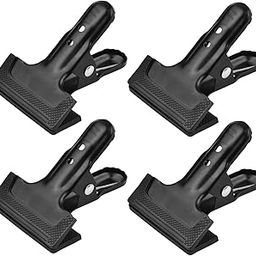 Metal Clip for Background, Clamp Photo Backdrop Support System, 2 Pack, with Rubber Pads, Extra Secure Paper, Canvas, Muslin Metal Clip Backdrop Clips Background Support System-image-34