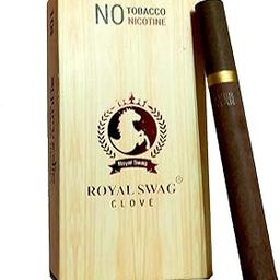 ROYAL SWAG Herbal Cigarette, No Nicotine and No Tobacco (Pack of 10, Clove)-image-40