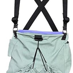 UJEAVETTE Fruit Picking Bag Pouch Canvas Garden Storage Pouch for Orchard Outdoor Pear Blue Gray-image-11
