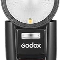 Godox V1Pro-C Round Head Camera Flash for Canon | 2.4G Wireless TTL Canon Speedlite HSS 1/8000s, 2980mAh Li-ion Battery, Detachable SU-100 Sub Flash, 10 Levels LED Modeling Lamp, M/TTL Flash Mode-14