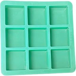 R H LIFESTYLE Square Shape Silicone Handmade Soap Making Molds DIY Tray. (Square Shape 9 Cavities - 75GMS/ 22X22X3 CM)-picture-11