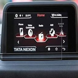 CAIDEN GUARDS 9H Unbreakable Car Infotainment System Screen Protector Compatible With TATA NEXON 1.5 Revotroq XZ Plus Dual Tone (7 Inch) [Transparent]-image-86