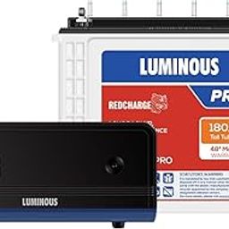 Luminous Inverter & Battery Combo (Zelio1100 Pure Sine Wave 900VA/12V Inverter with Red Charge RC24000 PRO 180Ah Battery) for Home, Office & Shops-picture-23
