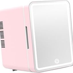 SECRET DESIRE Mini Small Fridge 4L with Light Mini Refrigerator for Dorm Room Home Bedroom Pink-image-56