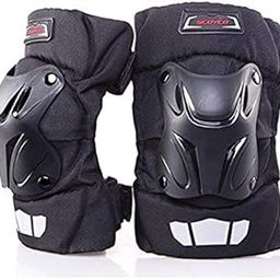 Orignal Scoyco With Hologram Sticker - Scoyco K15-2 Bike Riding Knee Protector Set of 2Black-image-29