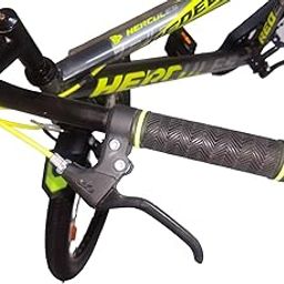Hercules Redeem 24T Ranger Sports Bicycle | Power Brake, Carrier, Single Speed | 95% Assembled Cycle | Water Bottle Lock Bell | Age 9-13Years | Grey-12