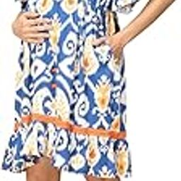 the mom store Maternity and Nursing Dress for Women| Pre and Post Pregnancy | Knit Dress | Trendy Causal Dress | Zipper Dresses for New Moms-picture-11
