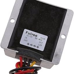 Aluminium Car Dc Converter 24V To 12V 8A Step-Down Buck Voltage Regulator Power Supply Adapter Module-image-78