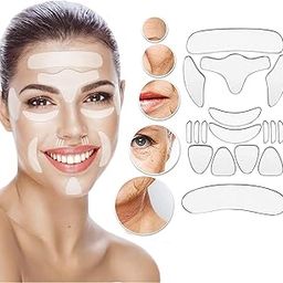 ENLIWISH Face & Forehead Wrinkle Patches - Facial Silicone Patches for Wrinkles, Smooth & Soften Wrinkles for Neck Anti Wrinkle Patches for Overnight Use, Wrinkle Repair Patches for Women, 16PCS-picture-25
