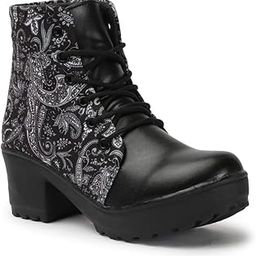 Printed Casual Boots for Women and Girls-image-86