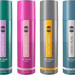 AJMAL ARTISAN -JUNIPER BLOOM & ORCHID LOVE & MYSTIC AMBER & SMOKY MUSK DEODORANT PERFUME 150ML LONGLASTING SPRAY GIFT FOR MEN AND WOMEN ONLINE EXCLUSIVE-11