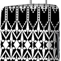 Polyester 55 cm (20 Inch) Small Protective Luggage Cover - Polygon-image-71