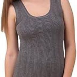 Women's Thermal Vest, Black, Pack of 1-31