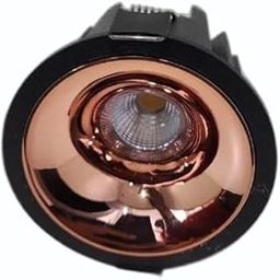NORTIXON 12W Curve COB LED Light, Black with Copper Reflector|Warm White ILLUMINANCE|with Driver|Metal|Pack 0F 1|-image-66