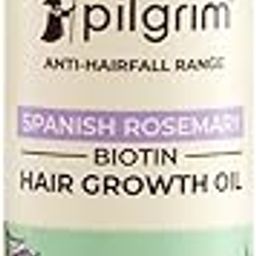 Pilgrim Spanish Rosemary & Biotin HairGrowth Oil to Control Hair Fall & Strengthens Hair 100ml | Rosemary essential oil for hairgrowth | Reduces Hairfall | Strengthens Hair I For Women and Men-62