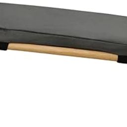 VELURA Meditation Bench Soft Bamboo Kneeling Stool for Balcony Bedroom Tea Ceremony Dark Grey|1 Golf Ball Retriever|Yoga Props| Fitness, Running & Yoga-12