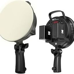 KODAK V95 Video Light with LCD Display| Adjustable Color Temp 3200K-5500K|High Brightness|Flexible & Light Weight|Diffuser|Wireless Remote Control|CRI 98| Angle Adjustment Knob| Batteries Not Included-20