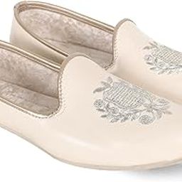 Men's Ethnic Jutti Wedding Kurta Loafer Shoe Jalsa Juti-image-38