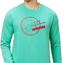 Garments Mens-Top Sweatshirt (Size: M)-BHFLSLV23519-GREEN-image-15