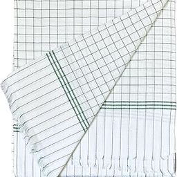 HOLYKRAFT 100% Cotton Soft Beautiful Green Check Single Bed Size Skin Friendly Summer AC Blanket/Khes/Dohar/Top Sheet Set/Chadar/Multi Purpose Use (Green, Single Bed)-image-23