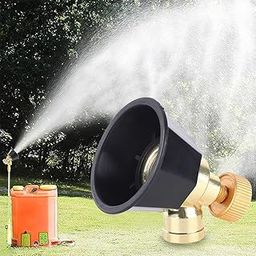 Aruspray Brass Sprayer Nozzle - 2 Spray Modes Adjustable - Spray Pump with Windproof Cap - High-Pressure Vortex Sprayer - Suitable for Agriculture, Garden, Grass Sprinkling Multi-Function Spray Nozzle-image-17