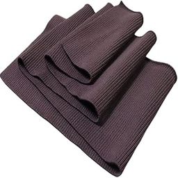 TinaKim Ribbing Fabric for Cuffs, Waistbands Neckline Collar Material (Chocolate, 36x6in)-22