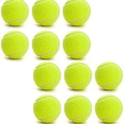 TRUBIOLOGY Sports 12 Pcs Tennis Rubber Ball for Cricket, Light Weight for Kids Set of 12 Ball-image-41