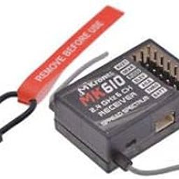Echocart MK610 Receiver 2.4GHz AR6100 Spektrum Receiver for Dx5e,Dx6i,Dx7 Dx8 Tool Kits-picture-16