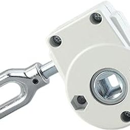 UJEAVETTE® Drive Worm Gear Crank Gear Apartment Rain Canopy Patio Canopy Awning Gearbox-image-56