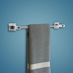 Towel Rod 450mm,SS304 Stainless Steel, Brushed Steel Finish, Easy to use Ergonomic Design, 17kg Load Bearing Capacity, Pack of 6-image-34