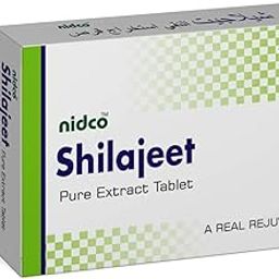 NIDCO HERBAL HERITAGE Shilajeet Tablets Pure 750 mg active ingredients | Orignal & Ayurvedic | Shilajeet for Men & Women | 60 Tablets-image-1