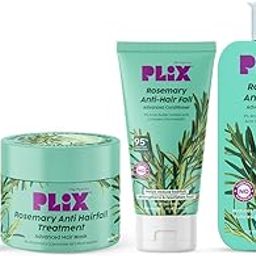 PLIX - THE PLANT FIX | Rosemary Anti Hairfall Kit - Serum (30ml), Shampoo (200ml), Conditioner (175ml) & Hair Mask (200g) | For Hair Thinning, New Hair Growth & More Volume-43