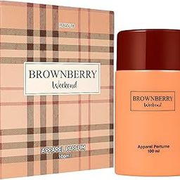 Luxury Brownberry Weekend Eau de Parfum for Men & Women – Long Lasting Apparel Perfume – Gift Pack 100 ml-image-1