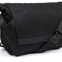 Sling Bag for Men -Side Bag for Travel and Office - Crossbody Messenger Bag (13L, Black)-image-61