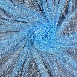 JiWa Essence Foldable Cotton Mosquito Net for Double Bed | Zigzag Wave Pattern Machardani | Lightweight and Travel-Friendly Mosquito Net for Indoor and Outdoor Use | 6x7 Ft (Maya Blue)-image-53