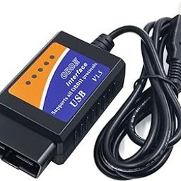 OBD2 USB Adapter,Mini Scanner Auto Diagnostic Scan Tool OBD ii Scanner Car Code Reader Adapter for Windows-8