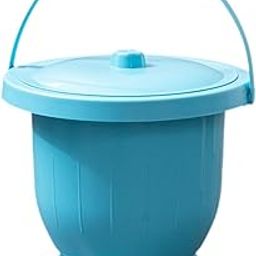 Enakshi® Chamber Pot Thickened Night Urinal Portable Spittoon for Home Camping Travel Blue Large|Health & Beauty | Medical, Mobility & Disability | Daily Living Aids | Incontinence Aids-image-41