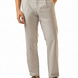 Men's Solid Regular Fit Formal Trouser-picture-47