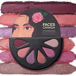 FACESCANADA 6 in 1 Eyeshadow Palette - Hopeless Romantic 01, 6g | Olive Butter & Macadamia Oil | Vibrant Colors | Highly Pigmented | Easily Blendable | Silky Satin Texture | No Crease | Cruelty-Free-picture-13