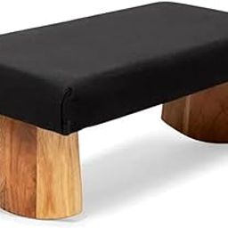 Wood Meditation Bench Yoga Kneeling Sitting Modern Ergonomic Leisure Portable Folding Ergonomic Yoga Bench for Room 46cm 20 cm 20 cm-image-2