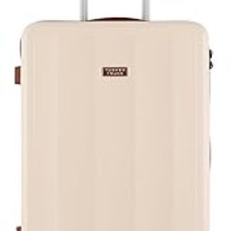 ABS Hard Sided Casing Microlite Check-in Cabin Trolley Bag, Lightweight Luggage Suitcases with 8 Silent Spinner Wheels & Combination Lock - (Small_Beige) - Set of 1-picture-21