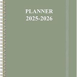 2025 Planner - 8.5" x 11" Weekly Monthly Planner from Januray 2025 to December 2025, Academic Planner 2025 with 12 Monthly Tabs, Inner Pocket, Elastic Closure, Green-22