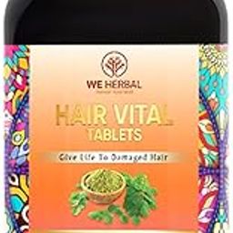 WE HERBAL Hair Vital Tablets – Promotes Hair Growth, Reduces Hair Fall, Improves Hair Health, 120 Tablets-image-6
